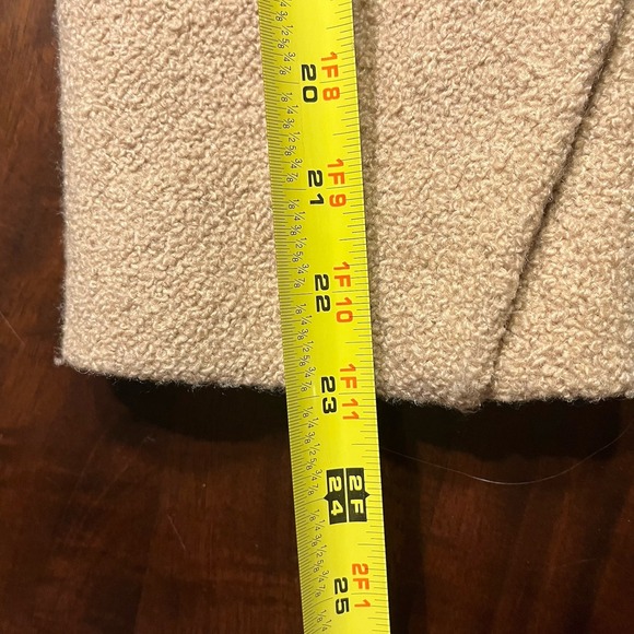 Vintage 50s 60s ROTHMOOR Wool Bouclé Coat with Mink Fur Collar | Pristine - Picture 14 of 14